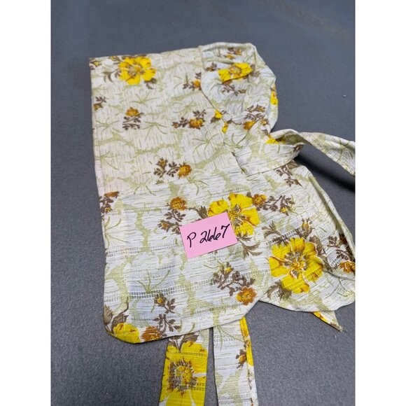 Vintage Handmade Womens Floral Prairie Bonnet - Picture 9 of 9